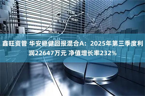 鑫旺资管 华安稳健回报混合A：2025年第三季度利润22647万元 净值增长率232%